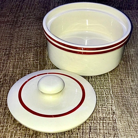 ASCOT WHITE Cookware SIENNA TG Green Church Chesley Ceramic Lidded Soufflé Dish - Picture 3 of 10